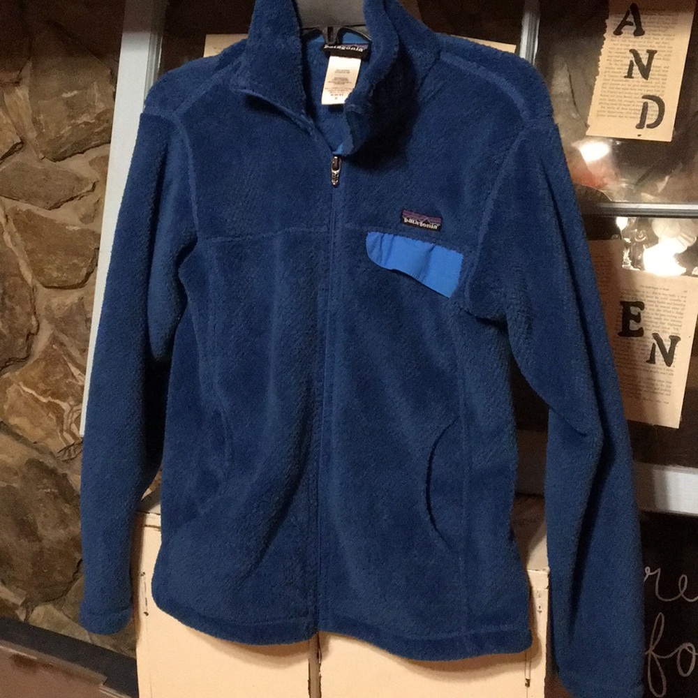 “Fuzzy” Patagonia jacket.
